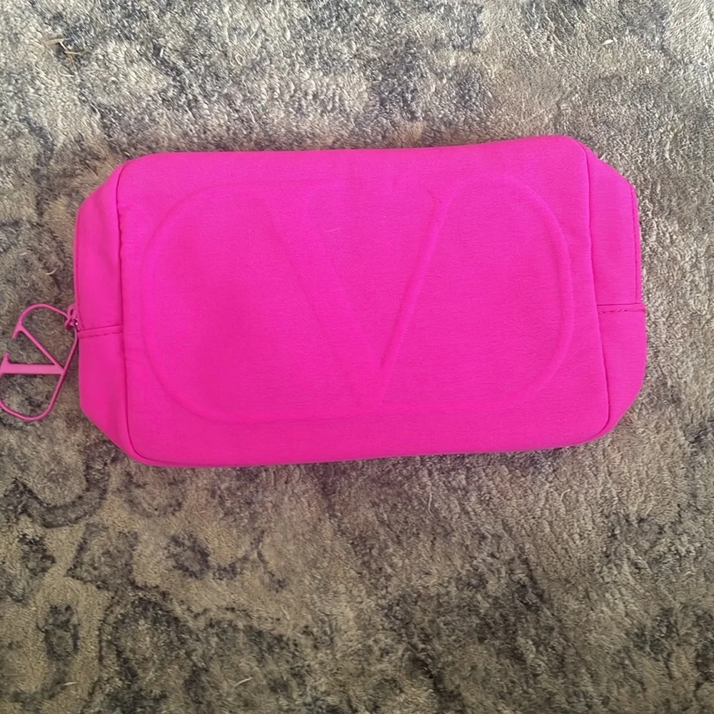Valentino Pink Makeup Bag